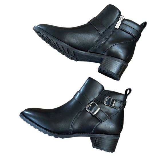 NWOT Blondo Shantel Waterproof Black Ankle Boots – Sz 9M - Picture 6 of 7